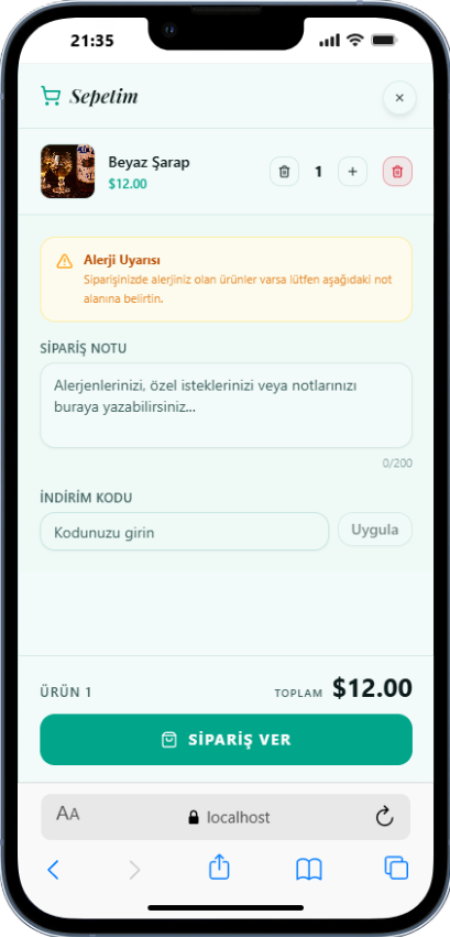 Akıllı ödeme ekranı