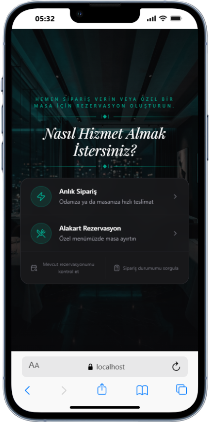 Anlık sipariş mi, alakart mı?
